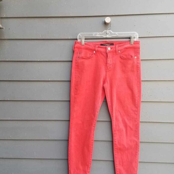 Liverpool Red The Crop Jeans size 6/28 Petite - Picture 10 of 13